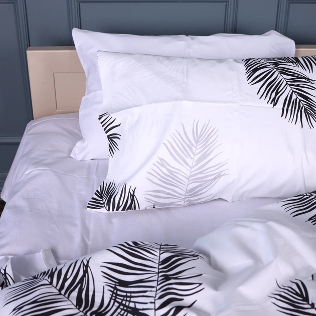 Простынь Сатин 22-1458 Feather Luxe white 220*240 - изображение 8