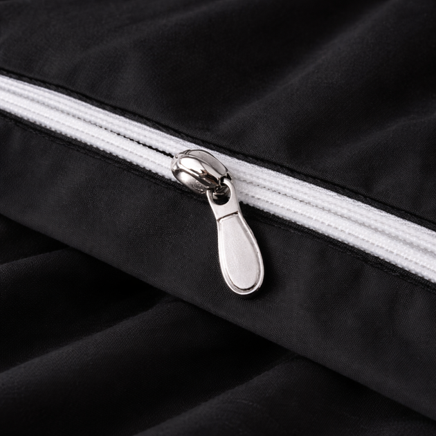 Простирадло Poplin Line "099 Black" 220*240 - зображення 7