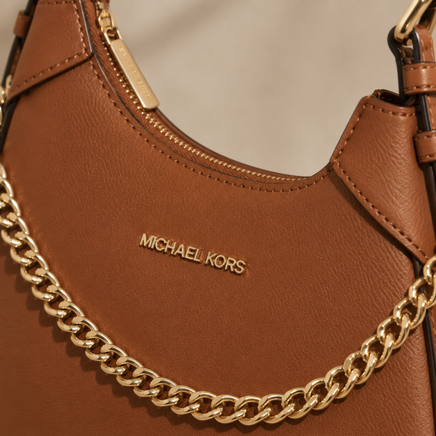 Женская сумка MICHAEL Michael Kors Wilma Small Signature Logo Crossbody Bag (35H3G3WC5B) LUGGAGE - Фото 5 Женская сумка MICHAEL Michael Kors Wilma Small Signature Logo Crossbody Bag (35H3G3WC5B) LUGGAGE - изображение 5