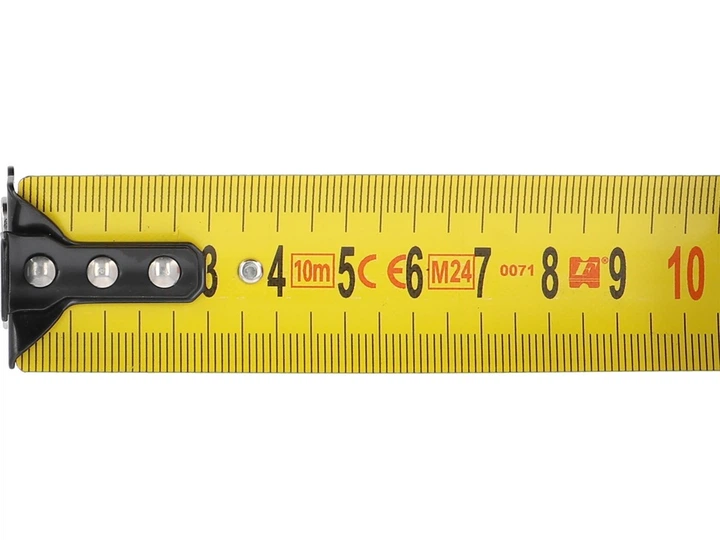 Рулетка измерительная L= 10 м x 32 мм, YATO (YT-71087) - Фото 4 Рулетка измерительная L= 10 м x 32 мм, YATO (YT-71087) - изображение 4