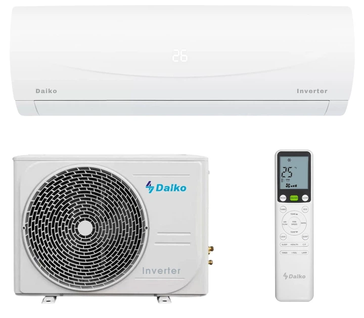 Кондиціонер DAIKO Lotus Inverter RATS-H24NVR/RATS-H24INVR R32 Wi-Fi вбудований, -20 підігрів компресору - Фото 1 Кондиціонер DAIKO Lotus Inverter RATS-H24NVR/RATS-H24INVR R32 Wi-Fi вбудований, -20 підігрів компресору - зображення 1