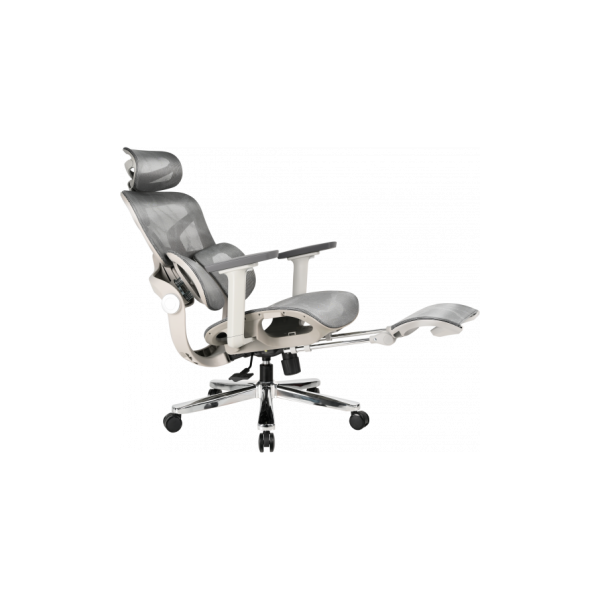 Офисное эргономичное кресло GT Racer B-601 Gray/Gray - Фото 2 Офисное эргономичное кресло GT Racer B-601 Gray/Gray - изображение 2