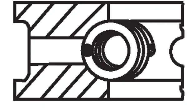 Кільця поршневі, FIAT Panda/Uno, LANCIA Y10, PEUGEOT 106 MAHLE / KNECHT 007 26 N2 Fiat Panda, Tipo - изображение 3