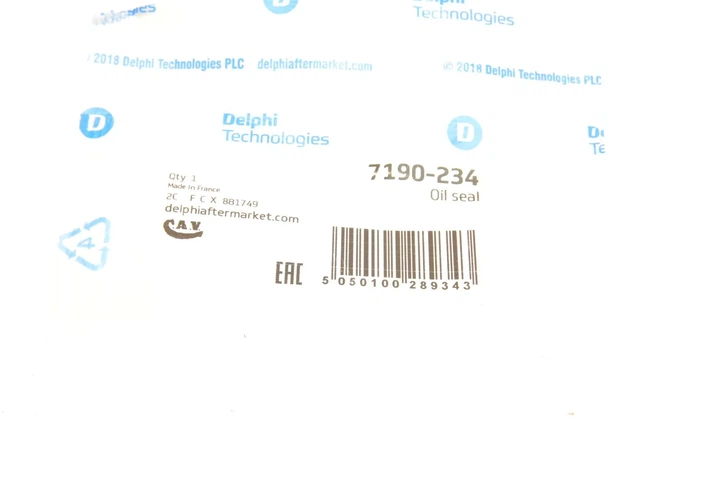 Елемент насосу Common Rail Delphi 7190234 - изображение 4