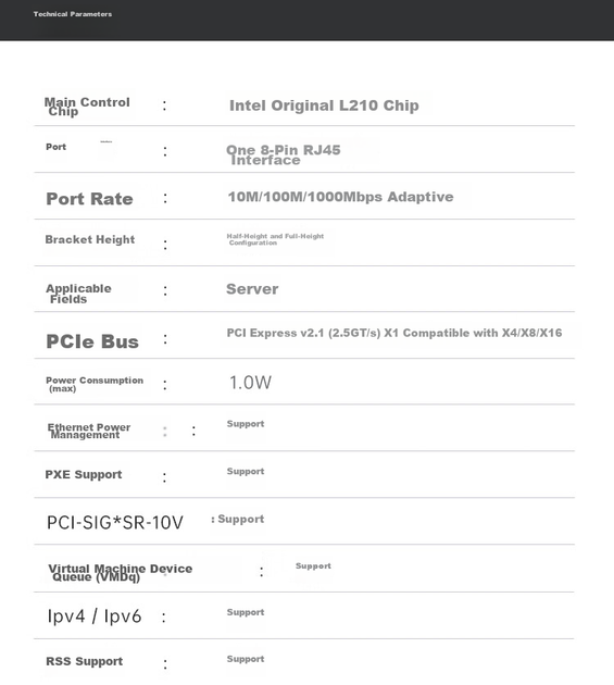 Сетевая карта EB-LINK EB-I210T PCI Express / Gigabit Ethernet - изображение 7