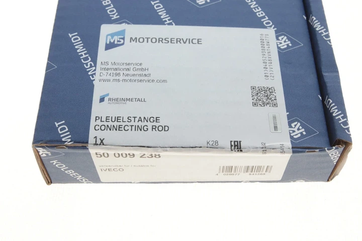 Шатун двівуна FIAT DUCATO 3.0CNG/3.0D 07.06- 50009238 KOLBENSCHMIDT Kolbenschmidt 50009238 Fiat Ducato; Peugeot Boxer; Citroen Jumper 0603A3, 0603C9, 504113130 - зображення 6