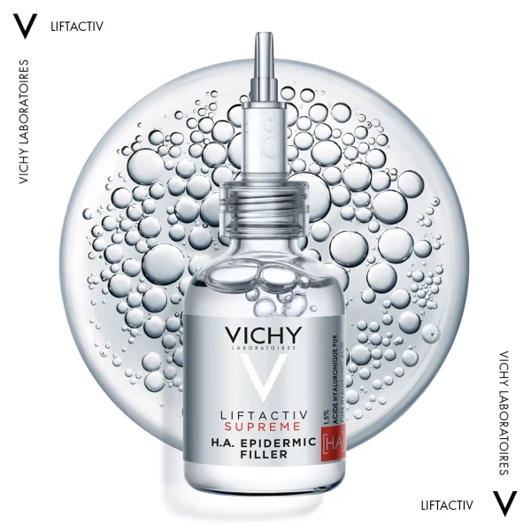 Антивозрастная сыворотка с гиалуроновой кислотой Vichy Liftactiv Supreme H.A. Epidermic Filler 30 ml - Фото 2 Антивозрастная сыворотка с гиалуроновой кислотой Vichy Liftactiv Supreme H.A. Epidermic Filler 30 ml - изображение 2