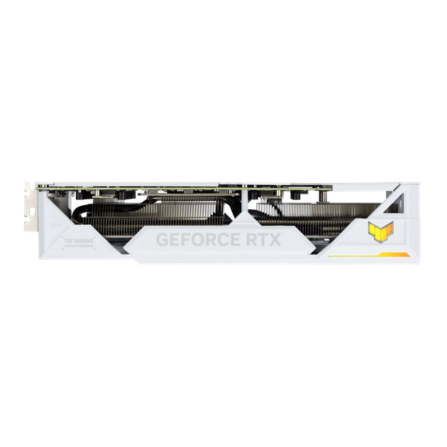Відеокарта GeForce RTX 4070 Ti Super 16GB Asus TUF Gaming OC BTF White (TUF-RTX4070TIS-O16G-BTF-WHITE) Б/В - изображение 3