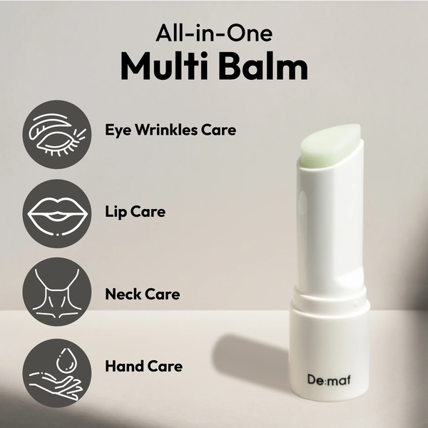 Мультибальзам DEMAF I glow JoJoba Oil Multi Balm с 30% маслом жожоба для увлажнения губ 9 г - изображение 3