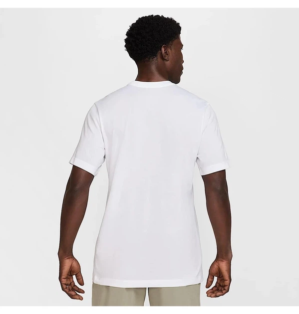 Футболка чоловіча Nike T-Shirt Training White M Білий HJ3611-100 - Фото 2 Футболка чоловіча Nike T-Shirt Training White M Білий HJ3611-100 - зображення 2
