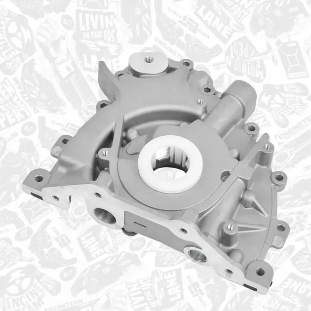 Масляний насос ET ENGINETEAM PU0127 Land Rover Discovery, Range Rover; Peugeot 407; Citroen C5, C6 1001E6, 1001G2, 1348651 - зображення 3