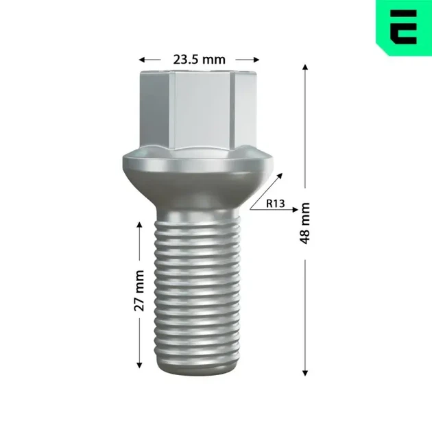 Колісний болт Optimal OP-UWB10001-20 Audi TT, Q2, A3, A4, A5; Skoda Kodiaq, Karoq, Rapid, Roomster; Volkswagen Golf, Arteon, T-Roc, Jetta, Passat; Seat Leon WHT001812, 2625337, 431601139A - Фото 2 Колісний болт Optimal OP-UWB10001-20 Audi TT, Q2, A3, A4, A5; Skoda Kodiaq, Karoq, Rapid, Roomster; Volkswagen Golf, Arteon, T-Roc, Jetta, Passat; Seat Leon WHT001812, 2625337, 431601139A - зображення 2