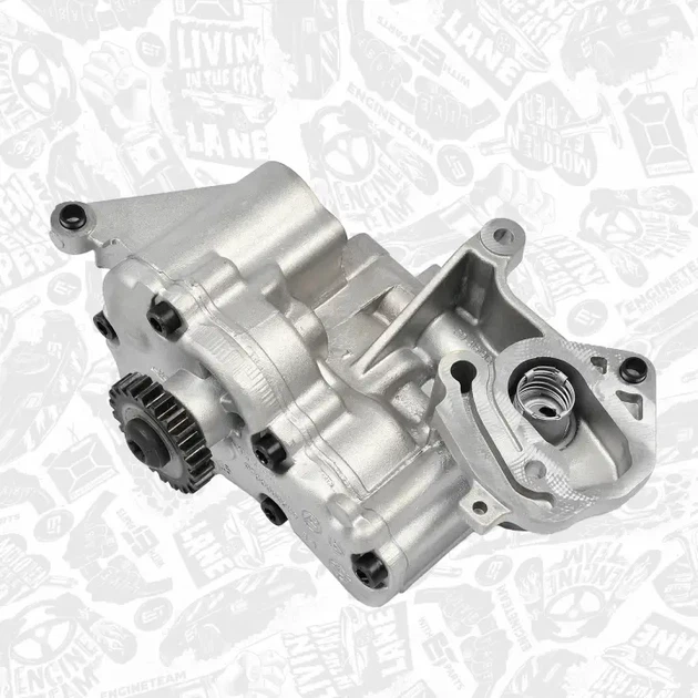 Масляний насос ET ENGINETEAM PU0114 Audi A3, TT; Seat Toledo, Leon; Volkswagen Transporter, Tiguan, Multivan, Golf, Passat, Jetta, EOS, Scirocco, CC; Skoda Octavia, Superb 06J115105AB, 06J115105AC, 06J115105T - зображення 4