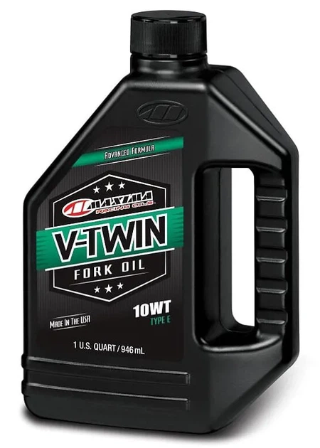 Олива гідравлічна для вилки Maxima V-Twin Fork Oil 10W, 1 л - Фото 1 Олива гідравлічна для вилки Maxima V-Twin Fork Oil 10W, 1 л - зображення 1