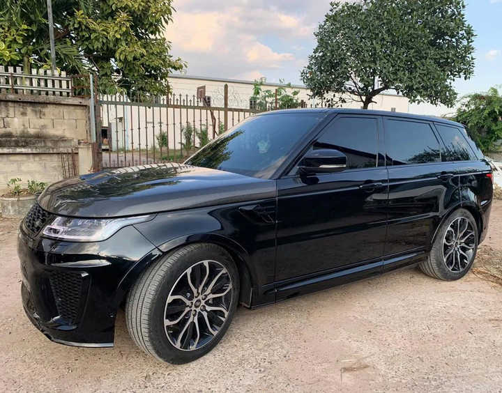 Капот SVR карбоновий для Range Rover Sport 2014-2022 рр. - зображення 6