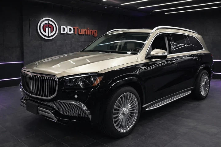 Передній бампер у зібраному вигляді Maybach GLS600 для Mercedes GLS X167 - Фото 3 Передній бампер у зібраному вигляді Maybach GLS600 для Mercedes GLS X167 - зображення 3