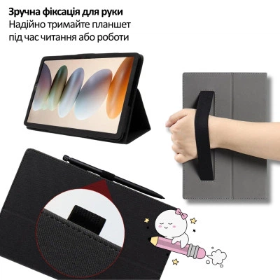 Чехол для планшета BeCover Slimbook Blackview Tab Link 2 8.68" Black (715125) - Фото 1 Чехол для планшета BeCover Slimbook Blackview Tab Link 2 8.68" Black (715125) - зображення 1
