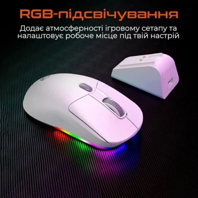 Мышка Meetion GW38 Wireless/Bluetooth/USB Black (MT-GW38-A) - Фото 4 Мышка Meetion GW38 Wireless/Bluetooth/USB Black (MT-GW38-A) - изображение 4