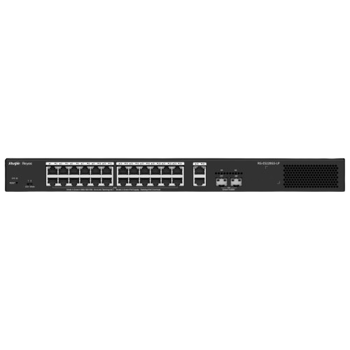 Коммутатор Ruijie Reyee RG-ES228GS-LP управляемый настольный 28 портовый 21-294 Вт PoE - изображение 2