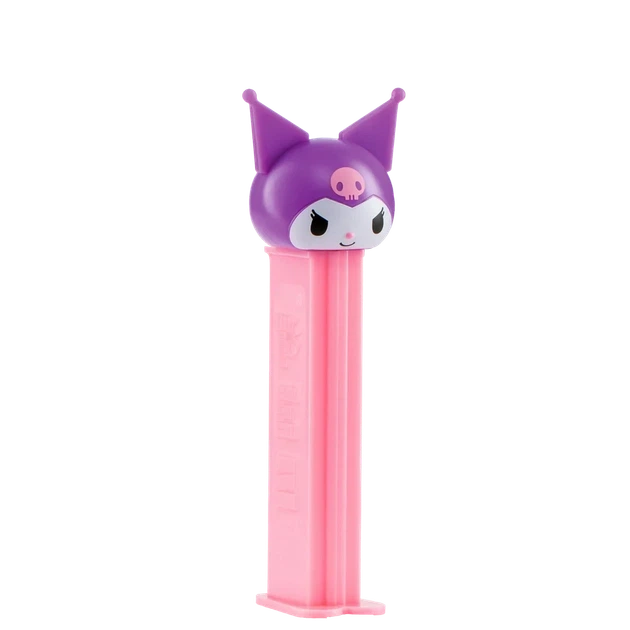 Конфеты PEZ Hello Kitty and Friends с игрушкой-диспенсером, 8,5гх2 уп (Kuromi) - изображение 2