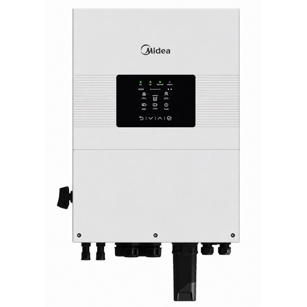 Гибридный инвертор Midea PowerX1 MEI2-HS6L 6 кВт однофазный с Wi-Fi - изображение 2