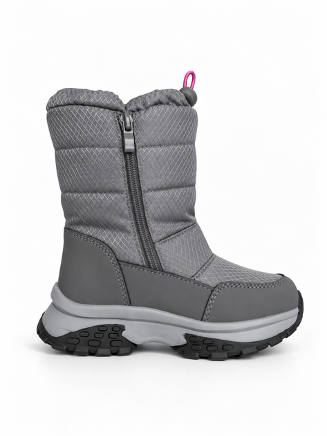 Термодутики для дівчинки Kimboo Сіро-рожевий 27 (18 см) Код: FG24102 grey-pink - Фото 2 Термодутики для дівчинки Kimboo Сіро-рожевий 27 (18 см) Код: FG24102 grey-pink - зображення 2