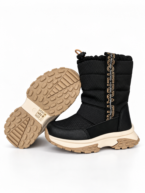 Термодутики для дітей Kimboo Черно-коричневый 30 (20 см) Код: FG24102 black-brown - Фото 3 Термодутики для дітей Kimboo Черно-коричневый 30 (20 см) Код: FG24102 black-brown - изображение 3