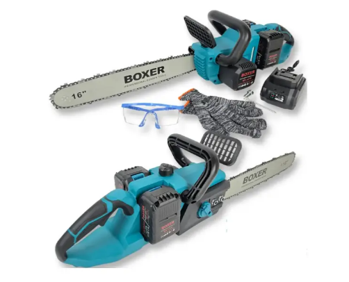 Аккумуляторная цепная пила BOXER BX-3316 Электропила на аккумуляторе - Фото 8 Аккумуляторная цепная пила BOXER BX-3316 Электропила на аккумуляторе - изображение 8