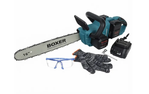 Аккумуляторная цепная пила BOXER BX-3316 Электропила на аккумуляторе - Фото 9 Аккумуляторная цепная пила BOXER BX-3316 Электропила на аккумуляторе - изображение 9