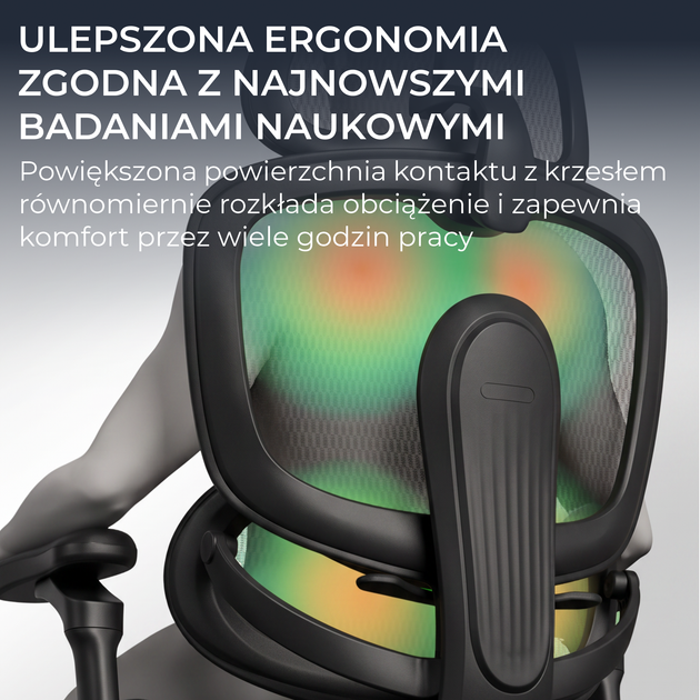 Fotel biurowy ergonomiczny Sihoo DORO C300 PRO V2 Czarny (4820216980141) - Zdjęcie 8 Fotel biurowy ergonomiczny Sihoo DORO C300 PRO V2 Czarny (4820216980141) - obraz 8