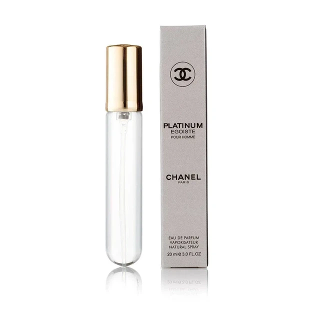 Чоловічі мініПарфуми аналог Chanel Egoiste Platinum 20 мл - Фото 1 Чоловічі мініПарфуми аналог Chanel Egoiste Platinum 20 мл - изображение 1