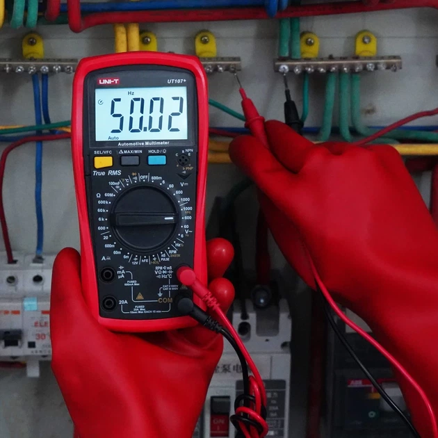 Мультиметр універсальний UNI-T UT107+ (MIE0466) - Фото 6 Мультиметр універсальний UNI-T UT107+ (MIE0466) - зображення 6