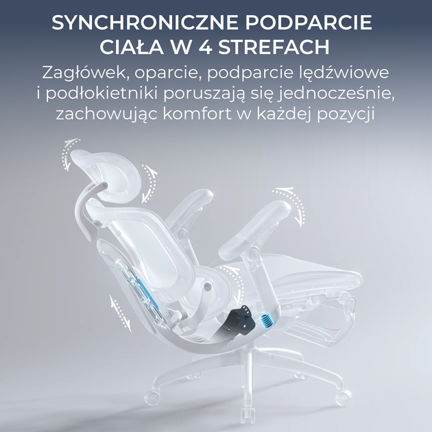 Fotel biurowy ergonomiczny Sihoo DORO C300 PRO V2 z podnożkiem Czarny (4820216980158) - Zdjęcie 10 Fotel biurowy ergonomiczny Sihoo DORO C300 PRO V2 z podnożkiem Czarny (4820216980158) - obraz 10
