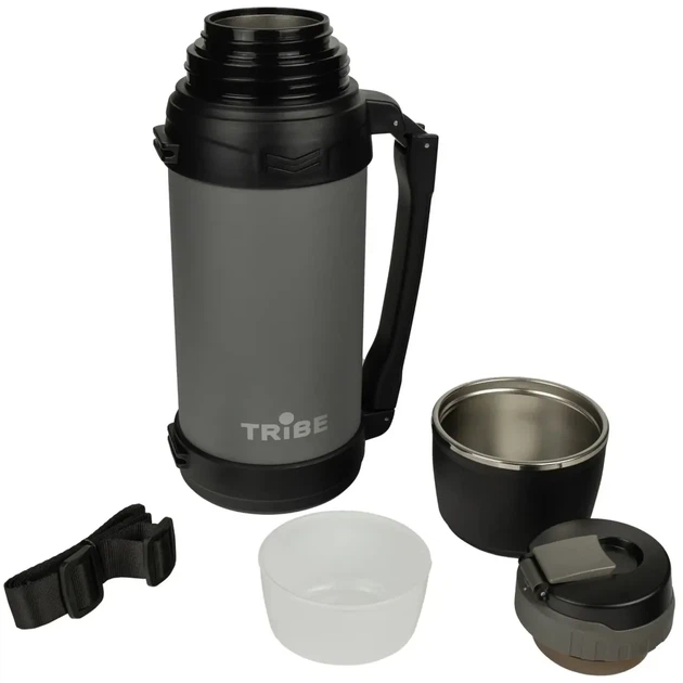 Термос Tribe Family line 2.5 л Grey (T-DG-0002-grey) - Фото 3 Термос Tribe Family line 2.5 л Grey (T-DG-0002-grey) - зображення 3