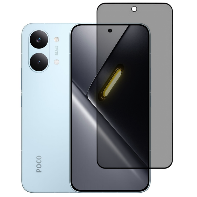 Защитное стекло Fiji Privacy для Poco X8 Pro Max антишпион Anti-peeping полная проклейка черный - Фото 1 Защитное стекло Fiji Privacy для Poco X8 Pro Max антишпион Anti-peeping полная проклейка черный - изображение 1