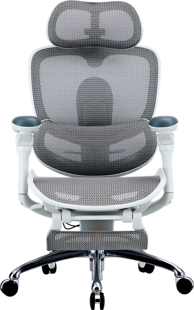 Fotel biurowy ergonomiczny Sihoo DORO C300 PRO V2 z podnożkiem White (4820216980172) - Zdjęcie 1 Fotel biurowy ergonomiczny Sihoo DORO C300 PRO V2 z podnożkiem White (4820216980172) - obraz 1