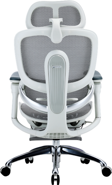 Fotel biurowy ergonomiczny Sihoo DORO C300 PRO V2 z podnożkiem White (4820216980172) - Zdjęcie 2 Fotel biurowy ergonomiczny Sihoo DORO C300 PRO V2 z podnożkiem White (4820216980172) - obraz 2
