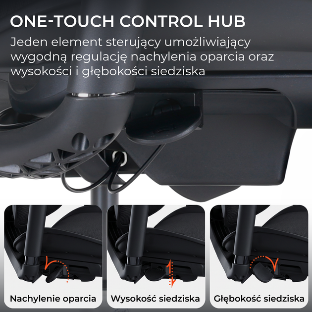 Fotel biurowy ergonomiczny Sihoo DORO C300 LITE V2 Czarny (4820216980103) - Zdjęcie 15 Fotel biurowy ergonomiczny Sihoo DORO C300 LITE V2 Czarny (4820216980103) - obraz 15
