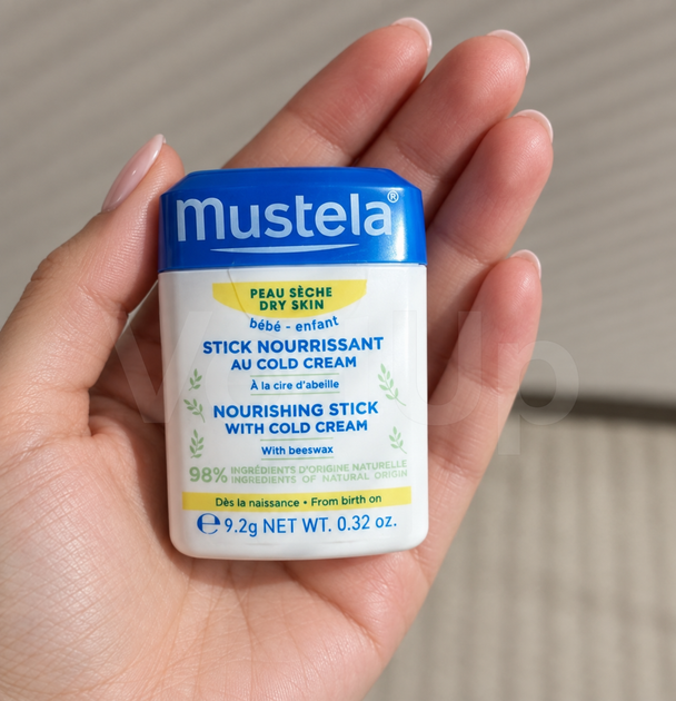 Живильний cold-стік Mustela Bebe для губ і обличчя від вітру та холоду, від народження, 9,2 г - зображення 4