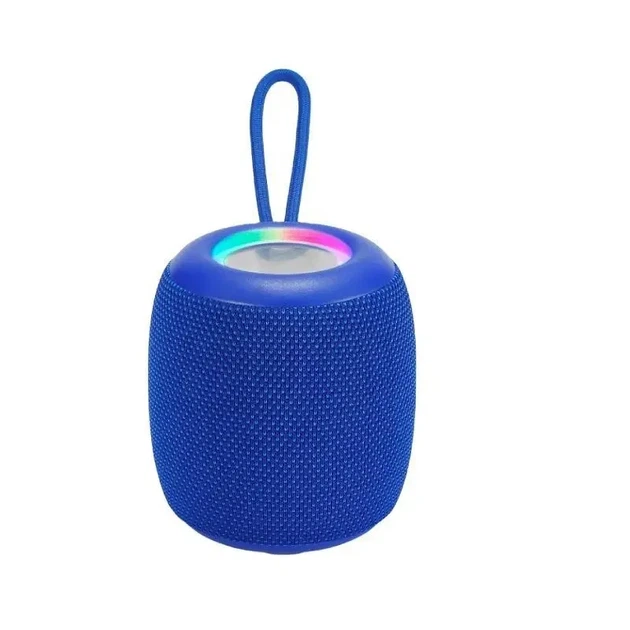 Портативна Bluetooth-колонка SH 309 з RGB-підсвіткою Синій - Фото 1 Портативна Bluetooth-колонка SH 309 з RGB-підсвіткою Синій - зображення 1