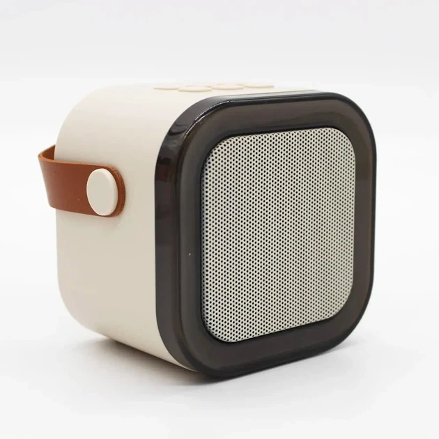 Портативная Bluetooth колонка с 2 микрофонами K12 беспроводное мини караоке с RGB подсветкой - изображение 7