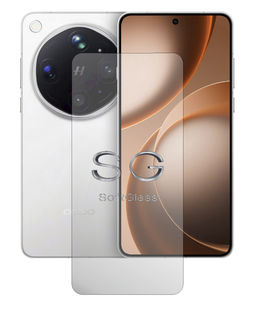 Пленка для Oppo Find x9 ultra на экран износоустойчивая полиуретановая SoftGlass - Фото 1 Пленка для Oppo Find x9 ultra на экран износоустойчивая полиуретановая SoftGlass - изображение 1