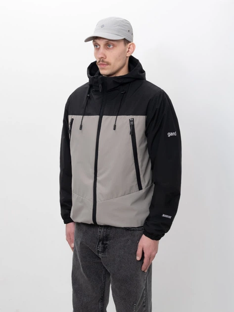 Вітровка gard TRAPE з чорними вставками 1/26 XL світло-сірий 13067 - изображение 3
