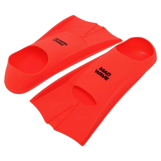 Ласты для тренировок в бассейне короткие с закрытой пяткой FLIPPERS M074302 S Красный - Фото 3 Ласты для тренировок в бассейне короткие с закрытой пяткой FLIPPERS M074302 S Красный - изображение 3
