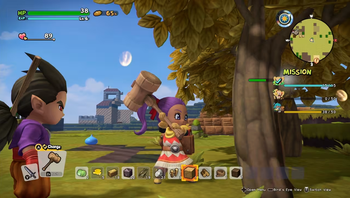 Игра Nintendo Switch Dragon Quest Builders 2 Английская Версия Б/У - изображение 4
