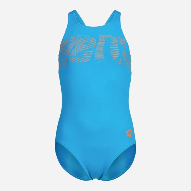 Подростковый слитный купальник для бассейна для девочки Arena Graphic Swimsuit V Back 006680-805 140 см Голубой (3468337736219) - Фото 3 Подростковый слитный купальник для бассейна для девочки Arena Graphic Swimsuit V Back 006680-805 140 см Голубой (3468337736219) - изображение 3