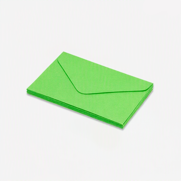 Конверты 6 формата Craft Light Green - крафтовые бумажные для приглашений, записок, визиток, скрапбукинга — 10 шт. - изображение 2