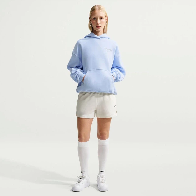 Худі жіноче Nike Studio Fleece Oversized Pullover Hoodie IU3725-407 M Синє - Фото 3 Худі жіноче Nike Studio Fleece Oversized Pullover Hoodie IU3725-407 M Синє - зображення 3