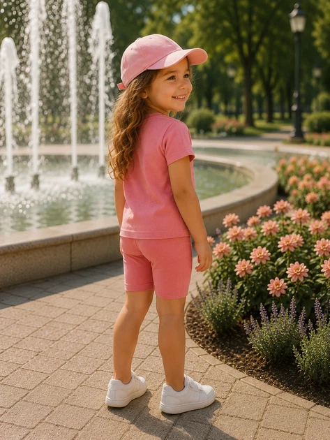 Костюм Lumi Kiddo персиковый 110 см - изображение 2