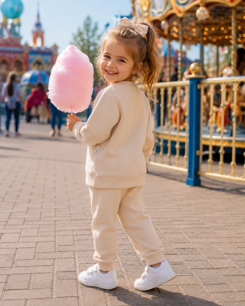 Комплект Vanilla Kiddo светлый бежевый 110 см - Фото 2 Комплект Vanilla Kiddo светлый бежевый 110 см - изображение 2